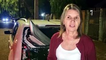 Moradora pede ajuda para encontrar veículo que bateu em carro estacionado no Esmeralda