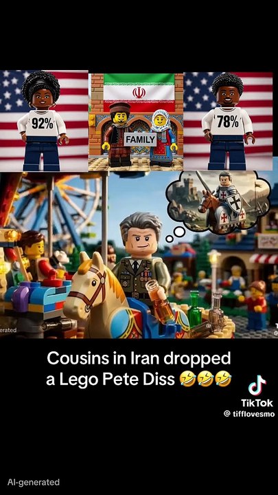 Persia Boi - Pete Hegseth - Iran LEGO Diss Traxk