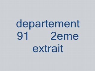 Departement 91    extrait  2  inedit