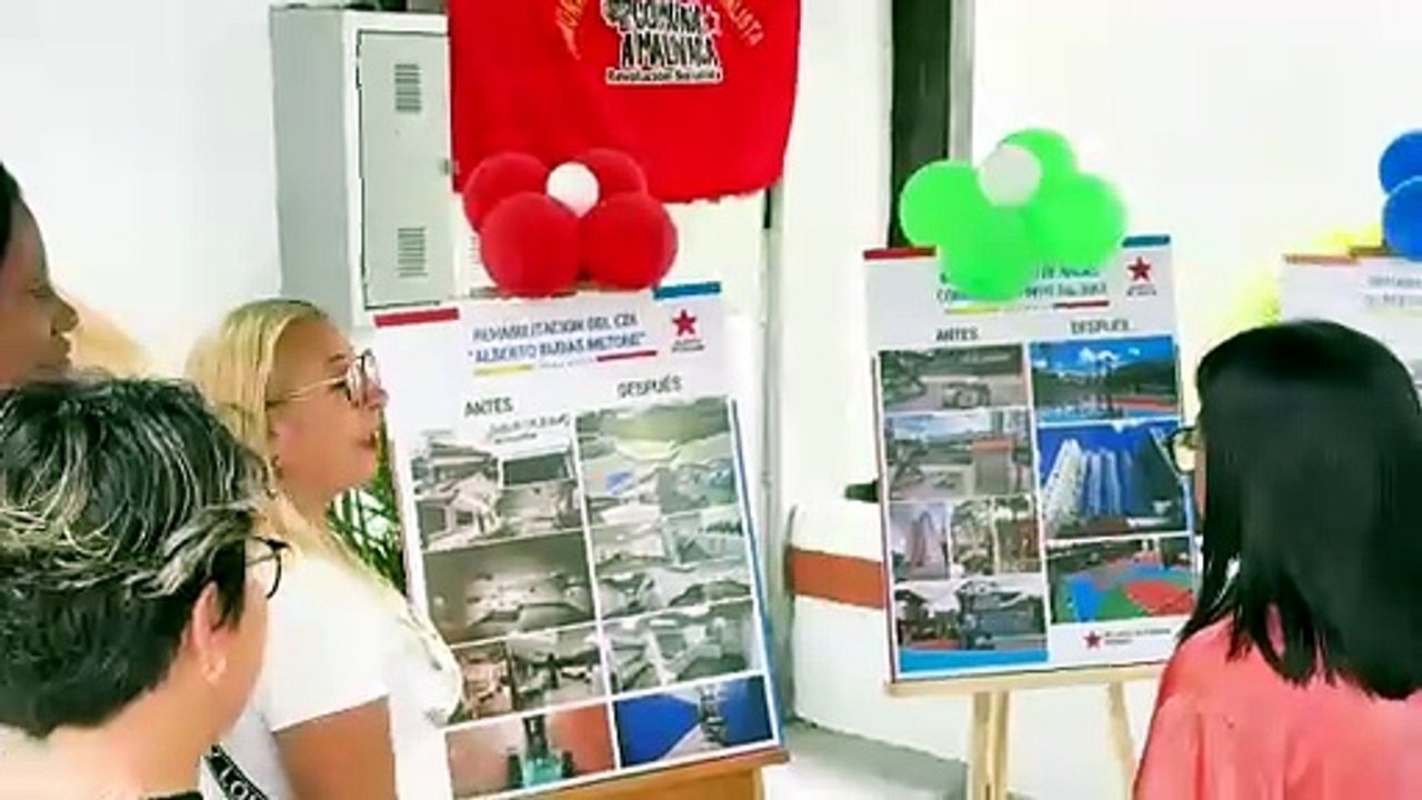 Presidenta (E) Delcy Rodríguez entrega totalmente rehabilitados CDI y SRI "Alberto Rudas Mezones" en la parroquia El Recreo