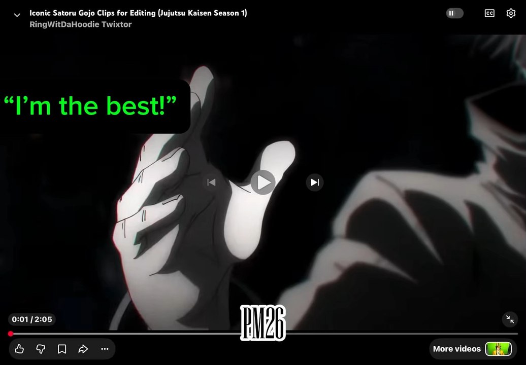 Please no hate this is my first anime edit 😅