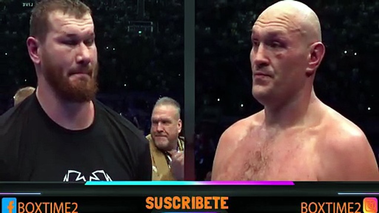 GANÓ FÁCILMENTE TYSÓN FURY EN SU REGRESO AL BOXEO Y RETA A ANTHONY JOSHUA "ANTHONY ES EL PRÓXIMO"