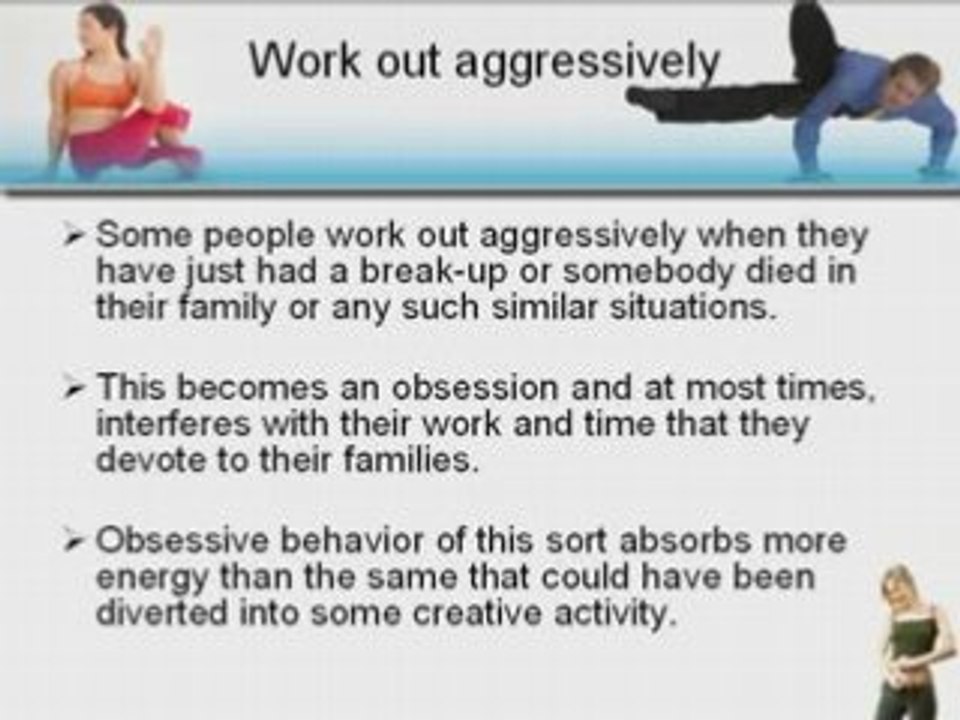 Free Health Videos | Excessive Exercise, Pilates Yoga Masaje