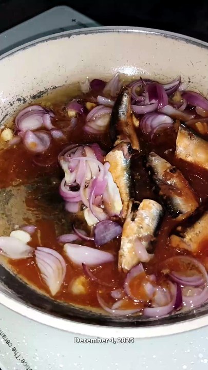 Sautéed sardines