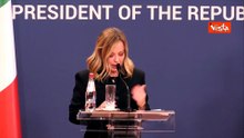 Meloni in Serbia: "Integrazione Balcani occidentali in Ue è fondamentale"