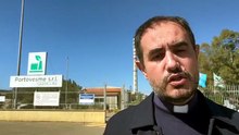 San Gavino: lavoratori, sindacalisti, sacerdoti e sindaci uniti per difendere la fonderia