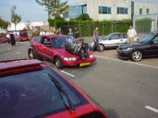 Street Racing- Crazy CRX