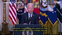 Biden un mese fa: "L'avanzata dei Talebani? Altamente improbabile"
