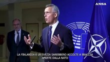 Nato, Stoltenberg: "Accoglieremo Finlandia e Svezia a braccia aperte"