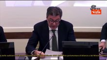 Giorgetti: "Cresce occupazione, non andamento retribuzioni reali"