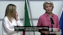 Von der Leyen in Emilia-Romagna: "La Ue è con voi"