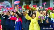 Kim torna a Pyongyang, tappeto rosso e show davanti al treno