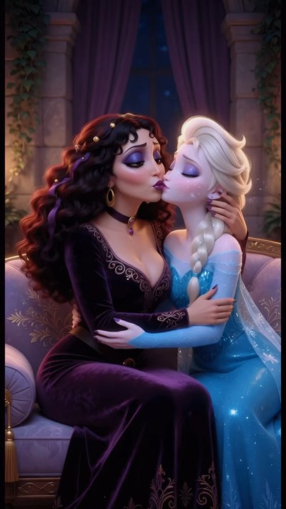 Mother Gothel and Elsa ♥️
