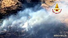 Emergenza incendi in Sardegna, centinaia di interventi dei vigili