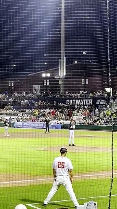Watching The Arkansas Travelers Play Baseball