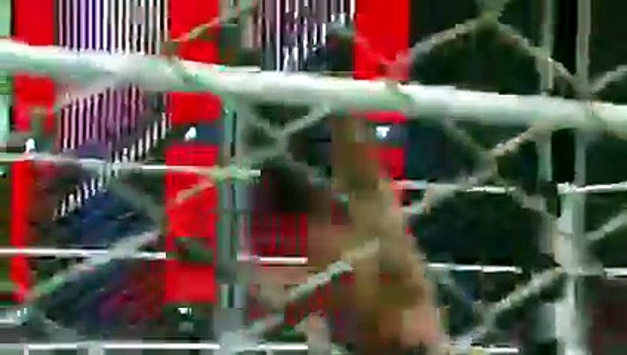 John Cena vs. Seth Rollins - Steel Cage Match | Raw, December 15, 2014 - Full Match