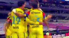 ¡El festejo de Patricio Salas por hacer el primer gol en el Estadio Banorte!