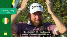 Lowry ecstatic after 'wild' Masters hole-in-one