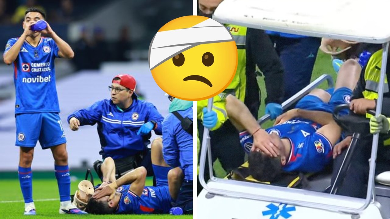 Nico Ibáñez sale lesionado del América - Cruz Azul y señalan posible rotura del tendón de Aquiles