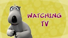 bernard bear - watching tv - s01e08
