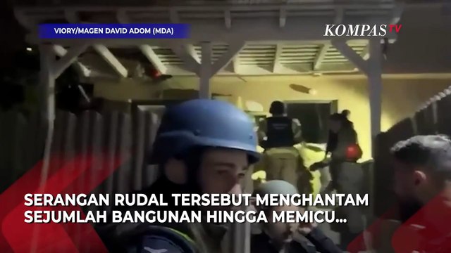 Iron Dome Israel Jebol! Rudal Hizbullah Hantam Kiryat Shmona