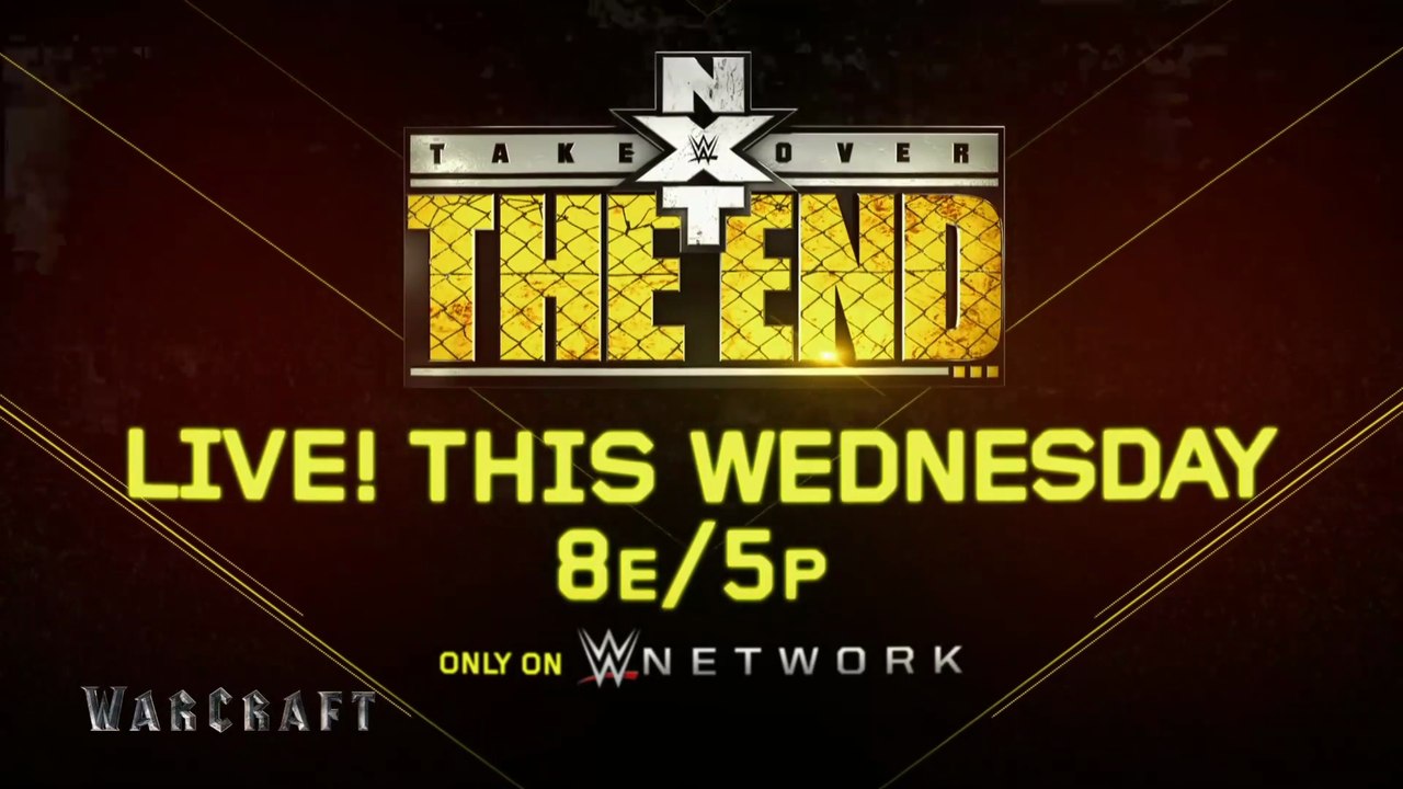 NXT TakeOver : The End - live this Wednesday on WWE Network