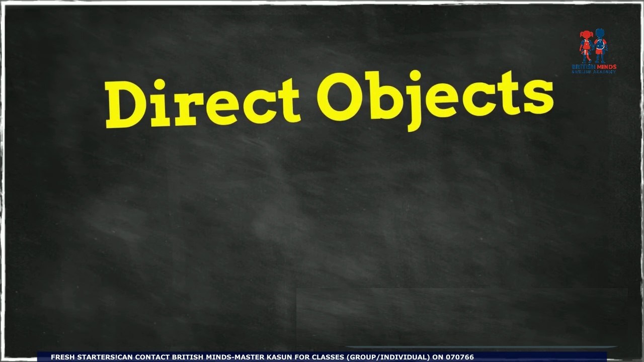 07-DIRECT OBJECT
