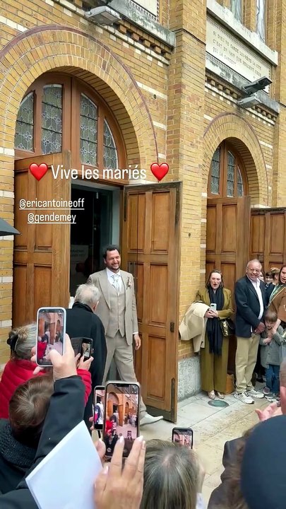 Sylvie Tellier a partagé, sur son compte Instagram, une vidéo du mariage religieux d'Eric Antoine et Gennifer Demey célébré à Paris le 11 avril 2026.