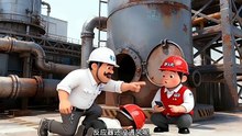进入受限空间之前都需要做什么？看视频查隐患之受限空间！#受限空间作业 #化工安全#安全生产#原创动画