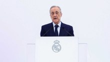 Florentino Pérez: "Aquí nadie se rinde, pero seamos conscientes de la dificultad de cada título"