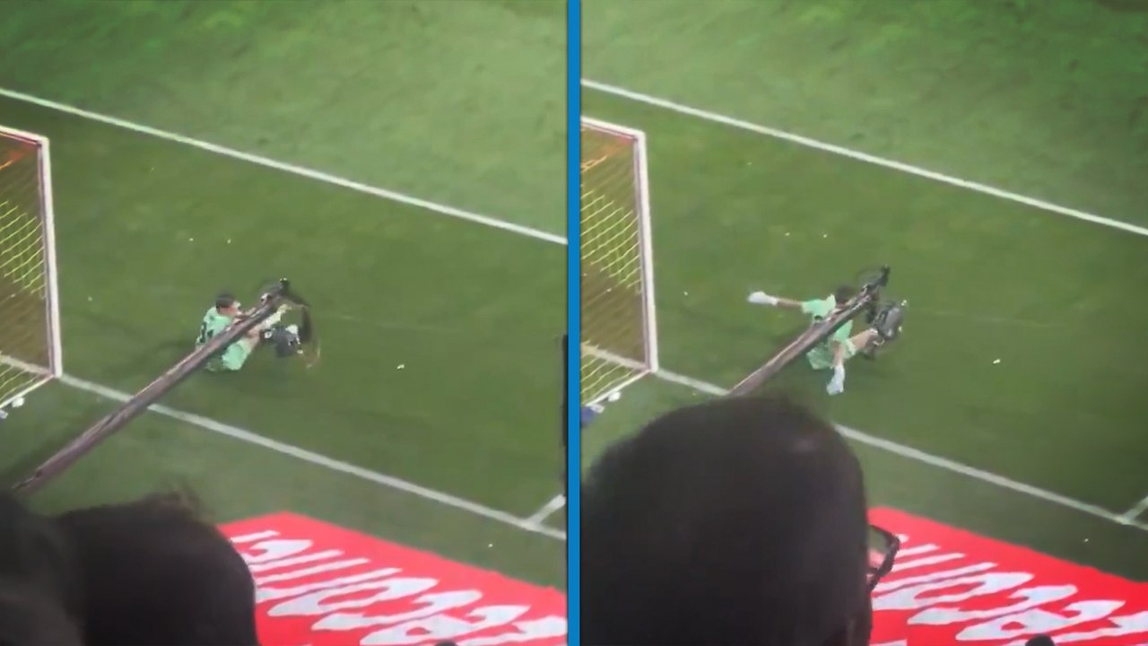 Kayseri’de gergin anlar: Ederson yayıncı kuruluşun kamerasına vurdu