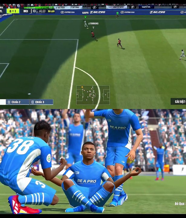 Thiện Thanh Lý Bee A Pro Football FC Mobile 1 - 4