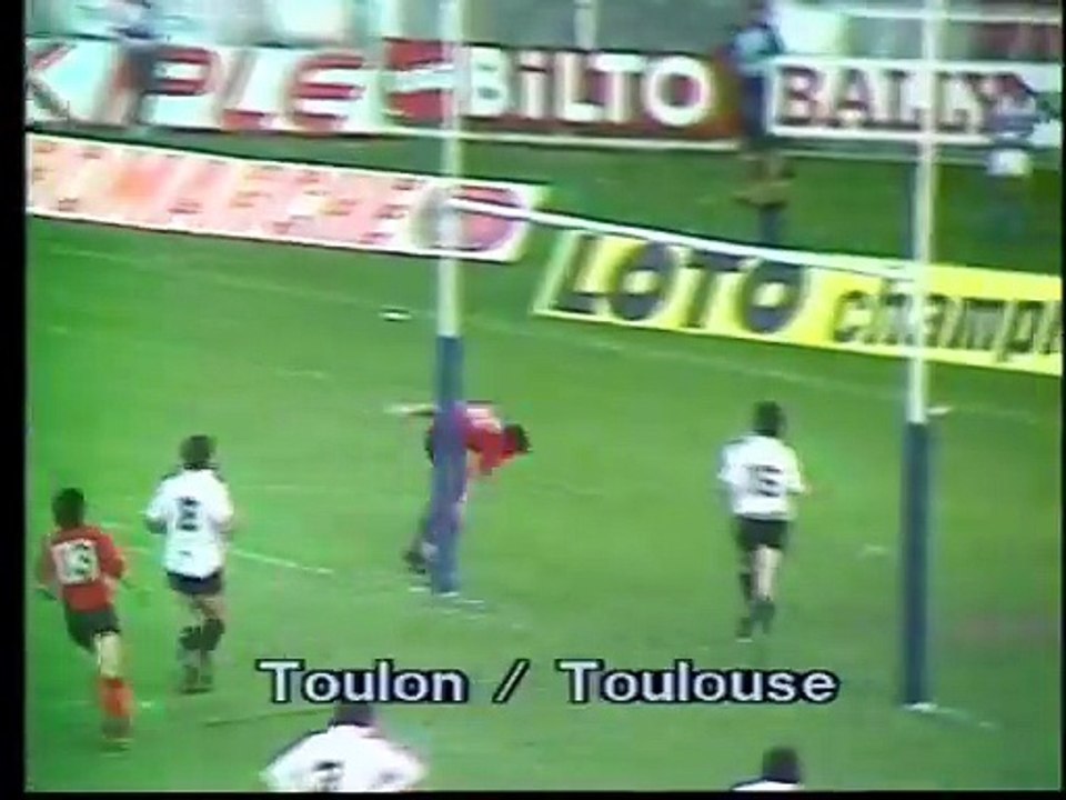 TOULOUSE - TOULON - 1985 - SAISON 1984/1985 -