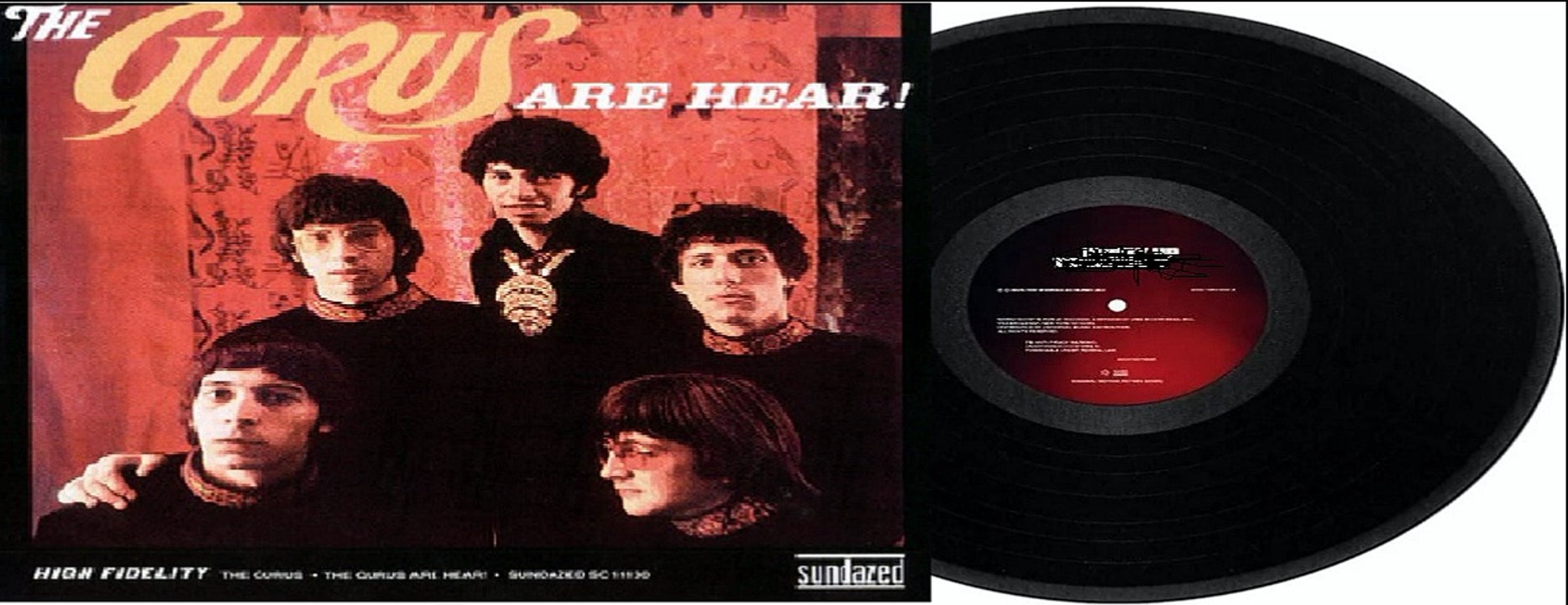 The Gurus — The Gurus Are Hear! 1967 (USA, Garage-Psychedelic Rock)