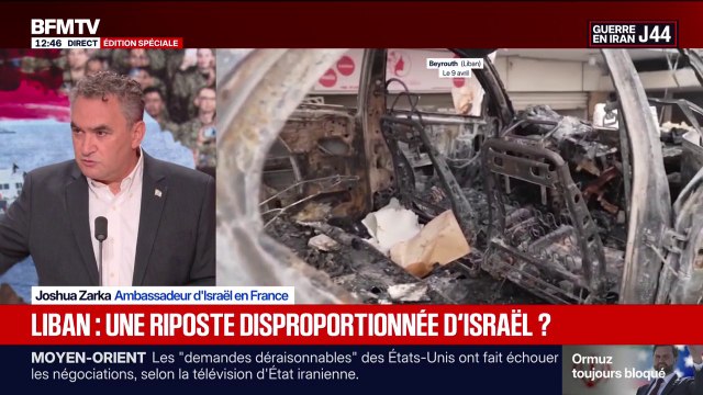 Guerre au Moyen-Orient: Le Liban est un peuple avec lequel nous voulons vivre en paix, mais il faut se débarrasser du Hezbollah , affirme l'ambassadeur d'Israël en France