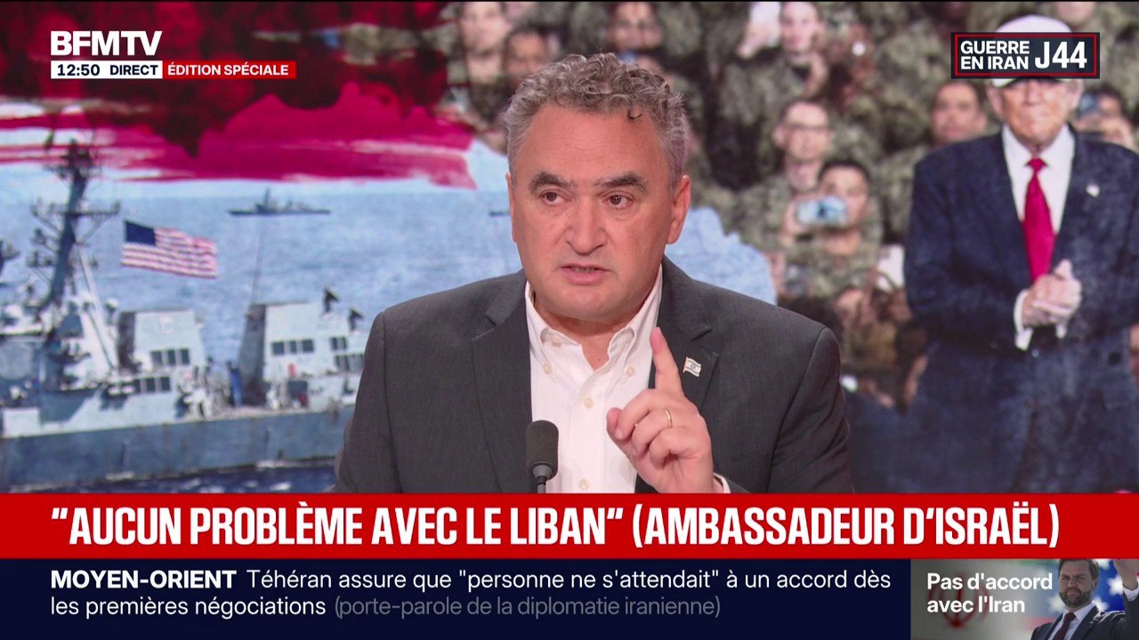 Frappes israéliennes au Liban: "Nous ciblons seulement des membres du Hezbollah", affirme l'ambassadeur d'Israël en France