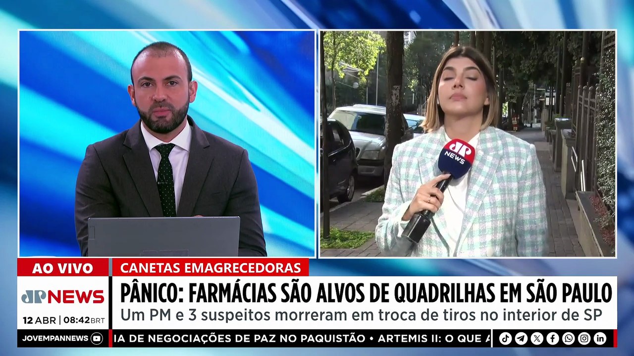 Roubo de canetas emagrecedoras termina em tiroteio com quatro mortos em SP