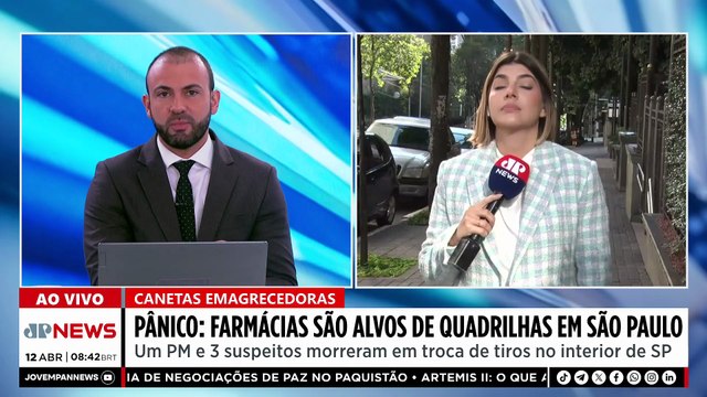 Roubo de canetas emagrecedoras termina em tiroteio com quatro mortos em SP