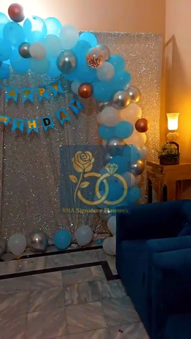 ⁣Birthday event decore by RHA SIGNATURE PLANNERS 👉 Contact Us to Decor Your Event 👉 03136960397 #birt