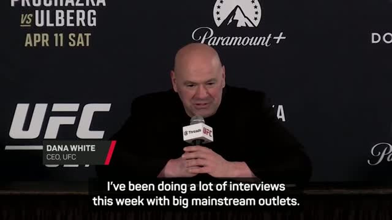 Dana White on President Trump, UFC, and 'the crazy world of fighting'