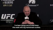 Dana White on President Trump, UFC, and 'the crazy world of fighting'