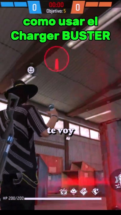 ¿Como usar el Charger BUSTER en free fire?