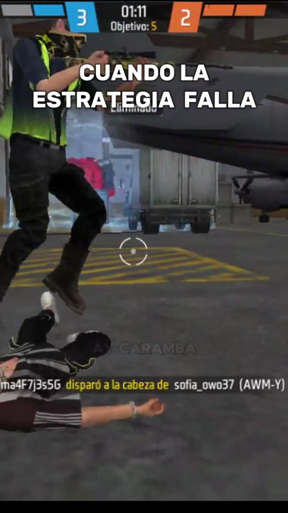 cuando la estrategia falla jugando free fire