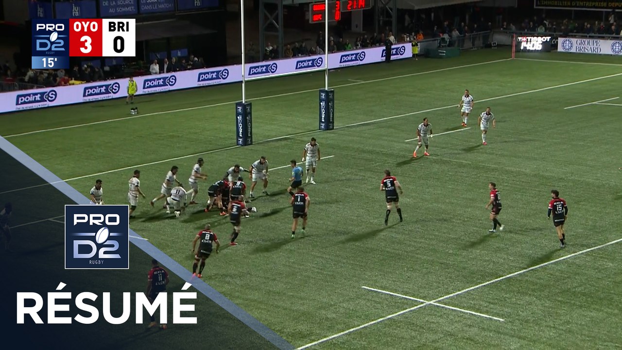 PRO D2 Saison 2025-2026 J26 - Résumé Oyonnax Rugby - CA Brive