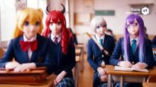 もしも美少女着ぐるみが制服だったら【AI Kigurumi】