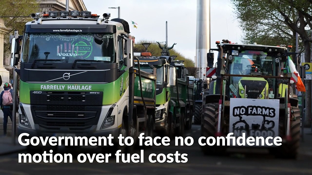 Irish Government to face no confidence motion over fuel costs