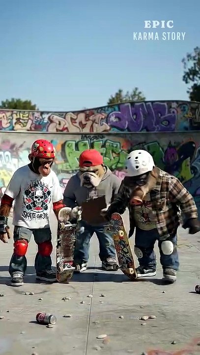 Bully Sabotaged The Skatepark & Slipped Into The Trash! 🛹🗑️ #skateboarding #sports #prank #comedy