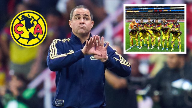 André Jardine muestra su emoción tras regresar con América a casa en el Estadio Azteca