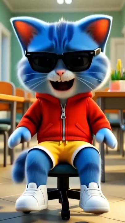 Spin Like Pro… Can’t Stop 😭 #trendingreel #comedy #funnyreels #cat #kidsfun #cartoon #funny #jokes