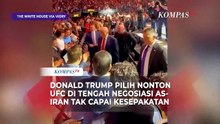Trump Pilih Nonton UFC 327 di Tengah Negosiasi AS-Iran Tak Capai Kesepakatan